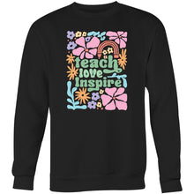 Load image into Gallery viewer, Teach Love Inspire - Crew Sweatshirt