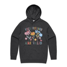 Load image into Gallery viewer, Your feelings are valid - hooded sweatshirt