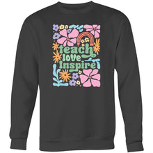 Load image into Gallery viewer, Teach Love Inspire - Crew Sweatshirt