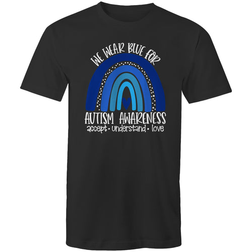 We wear blue for Autism awareness - accept, understand, love