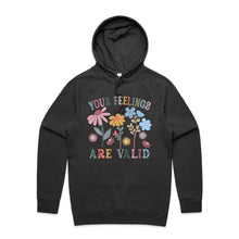 Load image into Gallery viewer, Your feelings are valid - hooded sweatshirt