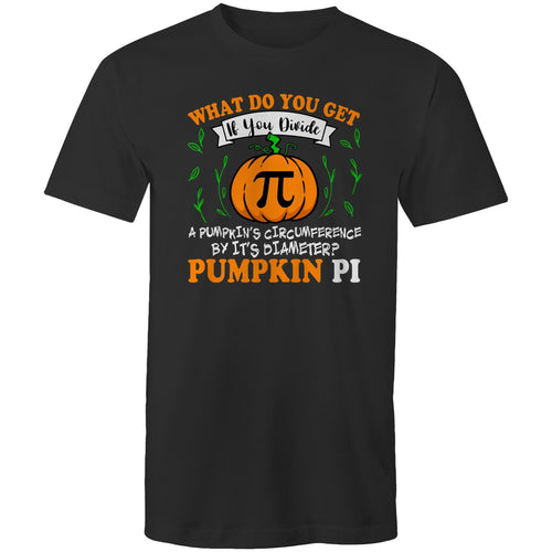What do you get when you divide a pumpkin's circumference by It's diameter? Pumpkin Pi