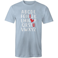 Load image into Gallery viewer, I love you - alphabet