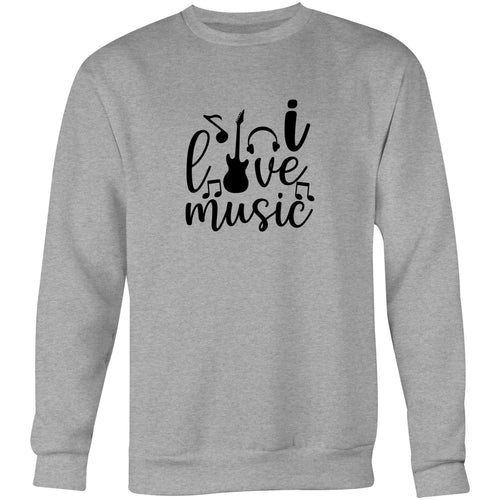 Love music - Crew Sweatshirt
