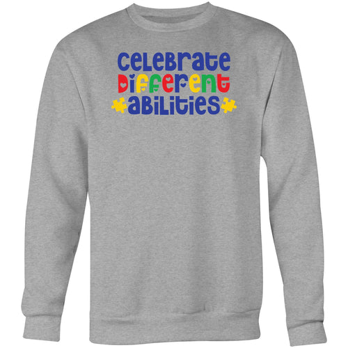 Celebrate different abilities - Crew Sweatshirt