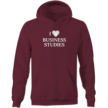 Load image into Gallery viewer, I love business studies - Pocket Hoodie Sweatshirt