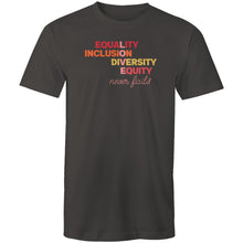 Load image into Gallery viewer, Equality, inclusion, diversity, equity, LOVE never fails