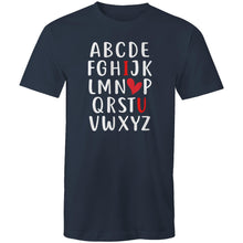 Load image into Gallery viewer, I love you - alphabet