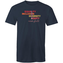 Load image into Gallery viewer, Equality, inclusion, diversity, equity, LOVE never fails