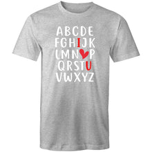 Load image into Gallery viewer, I love you - alphabet