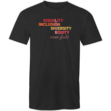 Load image into Gallery viewer, Equality, inclusion, diversity, equity, LOVE never fails