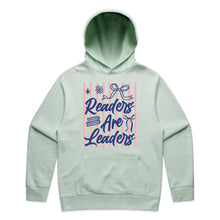 Load image into Gallery viewer, Readers are leaders - hooded sweatshirt