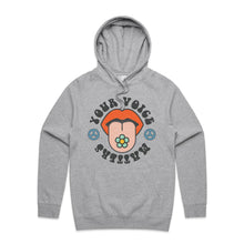 Load image into Gallery viewer, Your voice matters - hooded sweatshirt