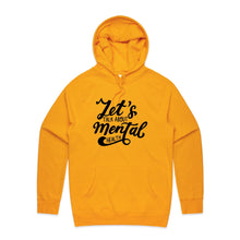 Load image into Gallery viewer, Let&#39;s talk about mental health - hooded sweatshirt