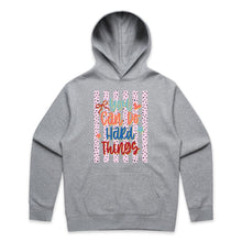 Load image into Gallery viewer, You can do hard things - hooded sweatshirt