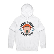 Load image into Gallery viewer, Your voice matters - hooded sweatshirt