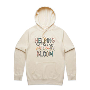 Helping little ones bloom - hooded sweatshirt