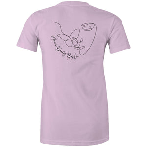 Monarch Beauty by Liv r - Women's Maple Tee