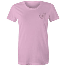 Load image into Gallery viewer, Monarch Beauty by Liv r - Women&#39;s Maple Tee