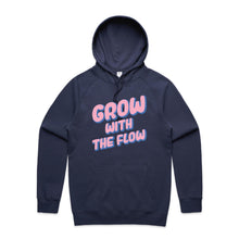 Load image into Gallery viewer, Grow with the flow - hooded sweatshirt