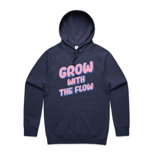 Grow with the flow - hooded sweatshirt