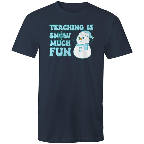 Teaching is snow much fun