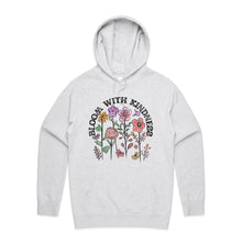 Load image into Gallery viewer, Bloom with kindness - hooded sweatshirt