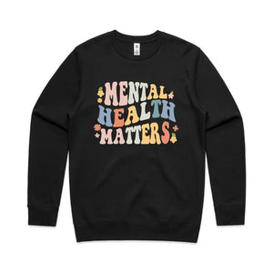 Mental health matters - crew neck sweatshirt