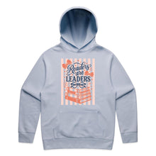 Load image into Gallery viewer, Readers are leaders - hooded sweatshirt