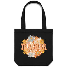 Load image into Gallery viewer, Teacher - Canvas Tote Bag