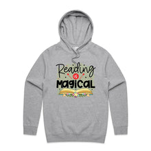 Load image into Gallery viewer, Reading is magical - hooded sweatshirt