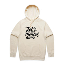 Load image into Gallery viewer, Let&#39;s talk about mental health - hooded sweatshirt