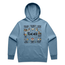 Load image into Gallery viewer, Teacher - faith based - hooded sweatshirt