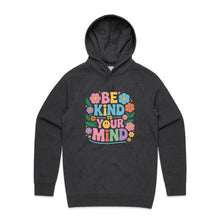 Load image into Gallery viewer, Be kind to your mind - hooded sweatshirt
