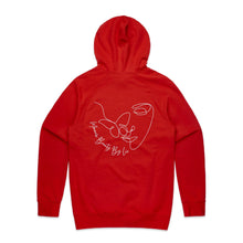 Load image into Gallery viewer, Monarch Beauty by Liv - hooded sweatshirt