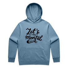 Load image into Gallery viewer, Let&#39;s talk about mental health - hooded sweatshirt