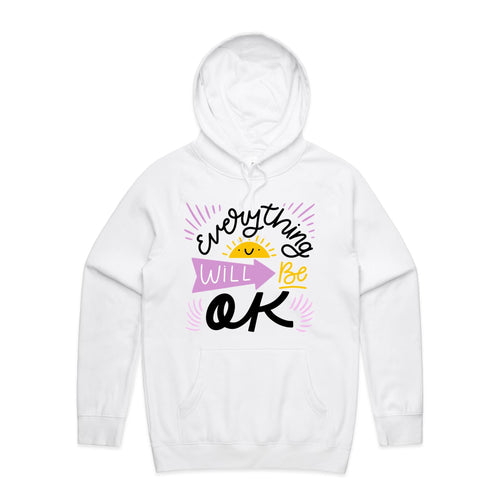 Everything will be ok - hooded sweatshirt