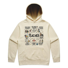 Load image into Gallery viewer, Teacher - faith based - hooded sweatshirt