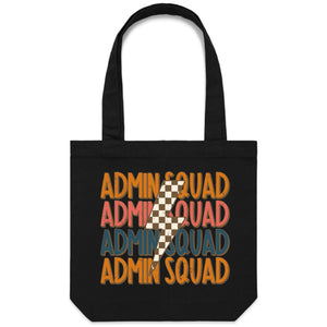 Admin squad - Canvas Tote Bag