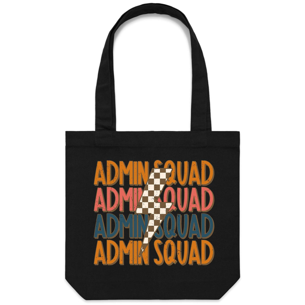 Admin squad - Canvas Tote Bag