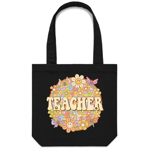 Teacher - Canvas Tote Bag