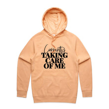 Load image into Gallery viewer, Currently taking care of me - hooded sweatshirt