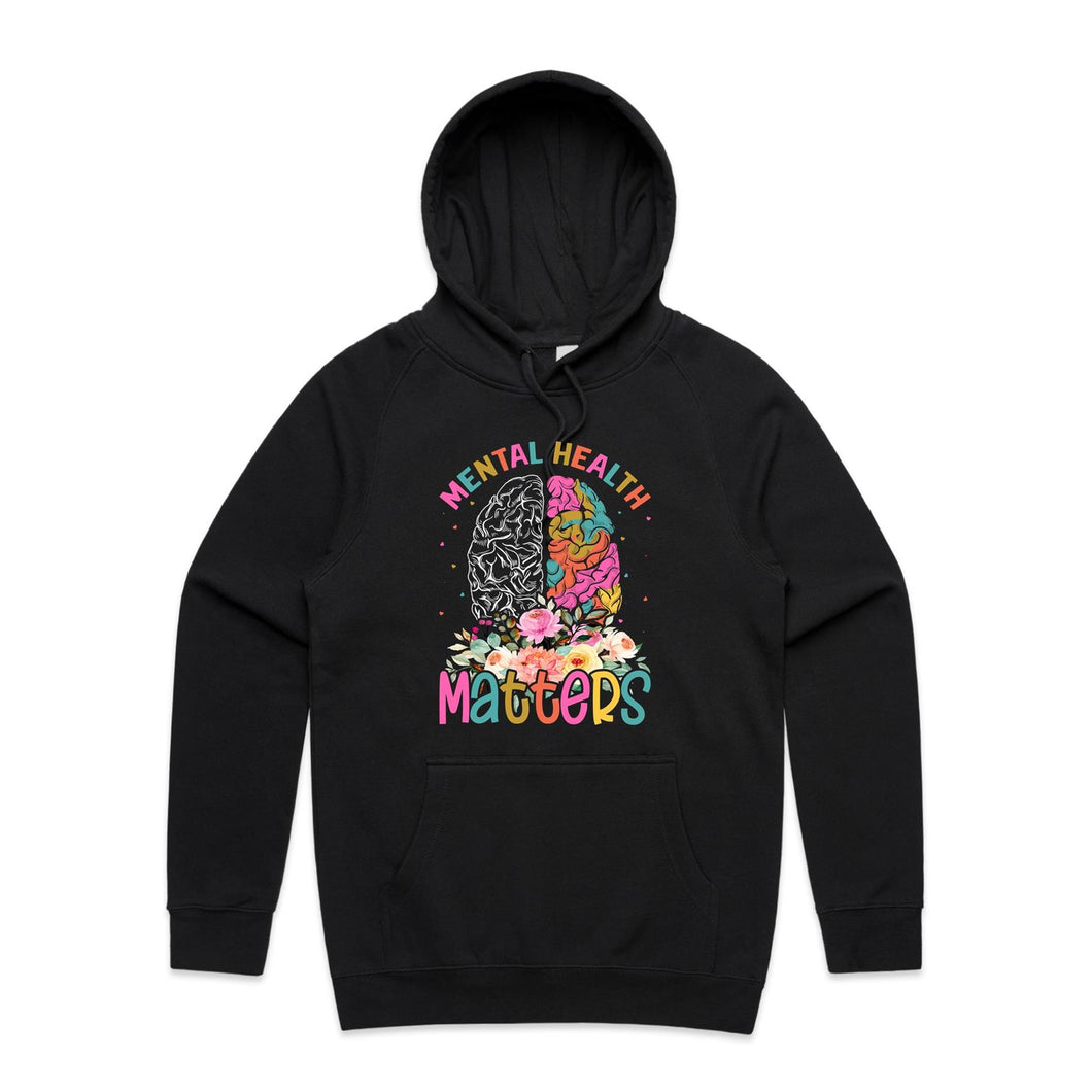 Mental health matters - hooded sweatshirt