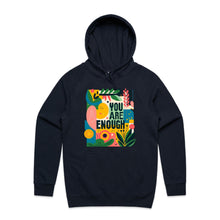 Load image into Gallery viewer, You are enough - hooded sweatshirt