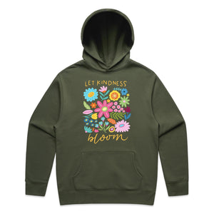 Let kindness bloom - hooded sweatshirt