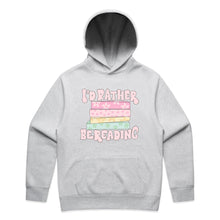 Load image into Gallery viewer, I'd rather be reading - hooded sweatshirt