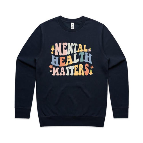 Mental health matters - crew neck sweatshirt