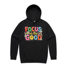 Load image into Gallery viewer, Focus on the good - hooded sweatshirt