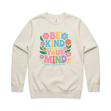 Load image into Gallery viewer, Be kind to your mind - crew neck sweatshirt