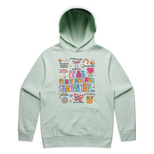 Load image into Gallery viewer, Dear staff member reading this…The work you do makes a difference, I’m proud of you, You belong here, you are respected, you are valued, you are appreciated - hooded sweatshirt